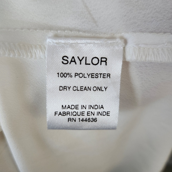 NWT SAYLOR | Leanna Smocked Floral Print Midi Dress - Size L - Picture 12 of 12